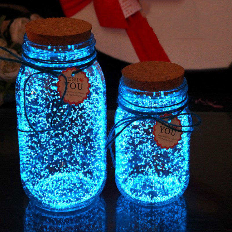 Luminous Particles Sand Colorful Fluorescent Glow Powder
