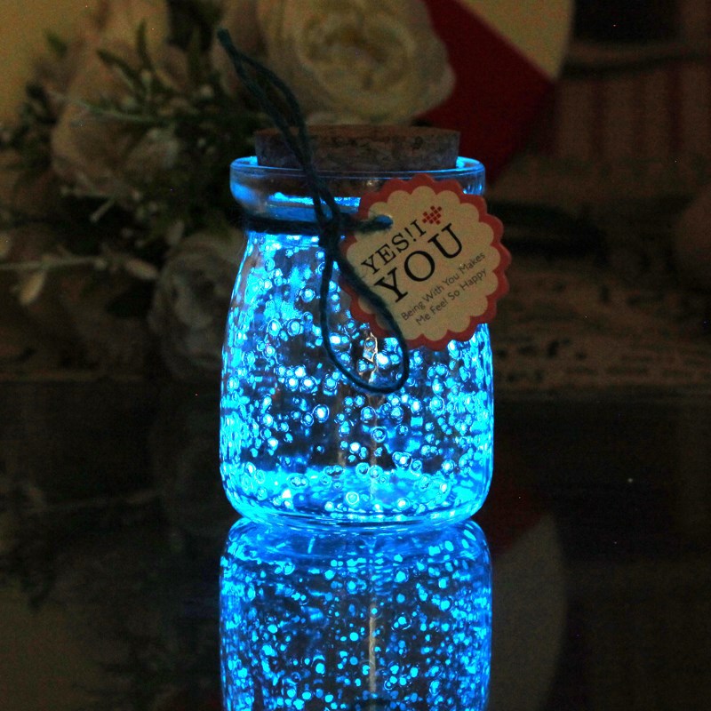 Luminous Particles Sand Colorful Fluorescent Glow Powder