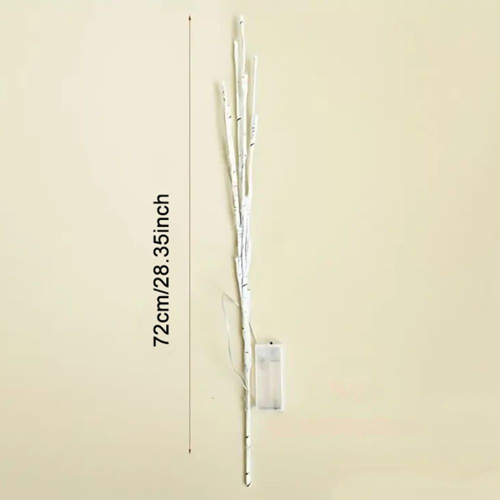 LED White Birch Branch Light for Festive Home and Wedding Decor